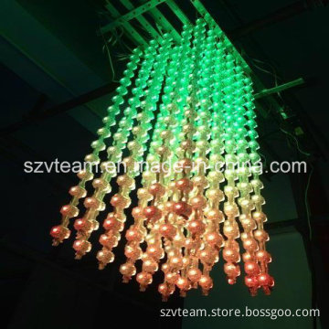 3D Effect Transparency Soft LED Mesh Screen/Display for Wedding